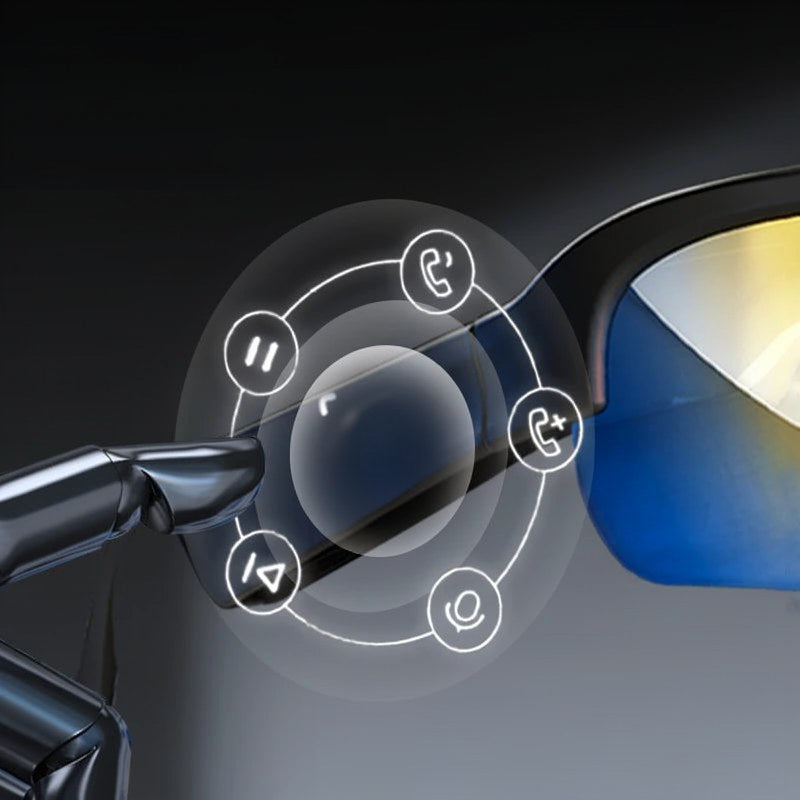 Smarte Bluetooth-Sonnenbrille mit UV-Schutz
