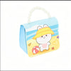 Bolso de Bandolera Infantil con Diseño de Dibujos Animados y Asa de Perlas