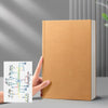 Minimalist Cowhide-Style Notebook