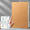 Minimalist Cowhide-Style Notebook
