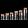 Glass Storage Jars with Cork Lids