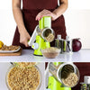 Manual Rotary Vegetable Slicer & Cheese Grater