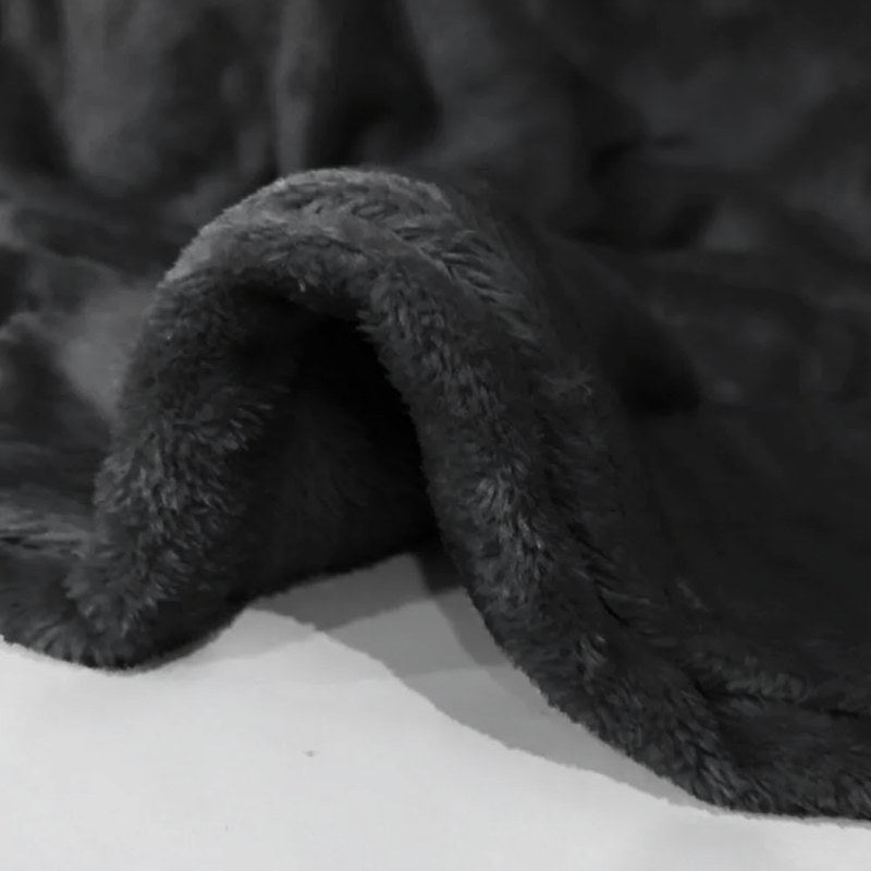 Wendbare Mink-Fleece-Decke