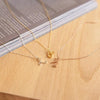 Collier avec Lettre Initiale et Pendentif Cœur