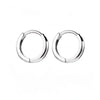 Cubic Zirconia Hoop Earrings