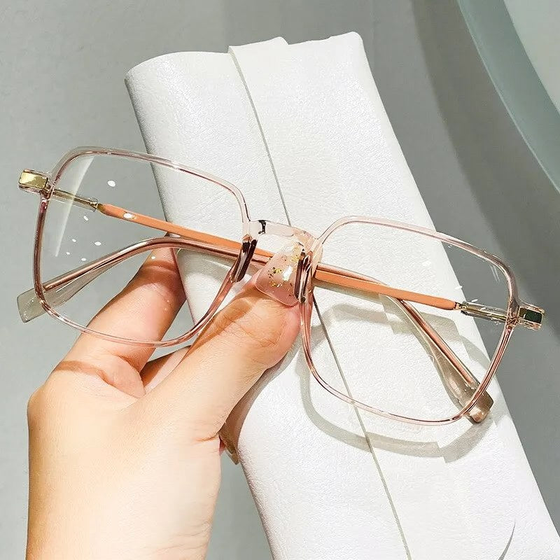 Oversized Square Blue Light Blocking Glasses