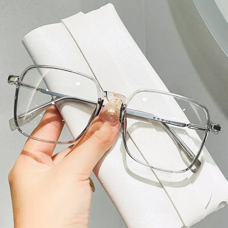 Oversized Square Blue Light Blocking Glasses