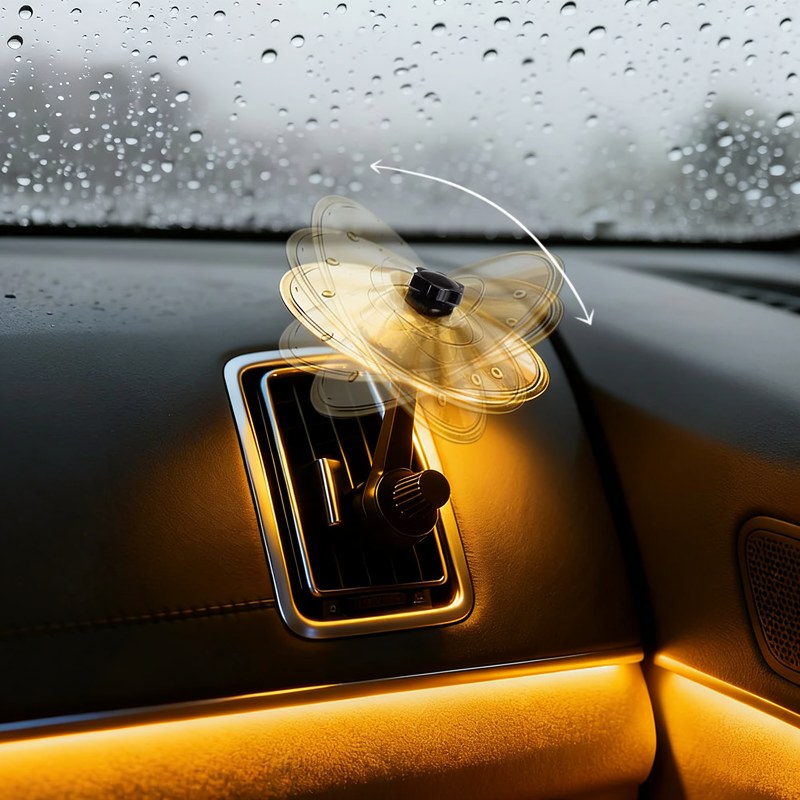 Platillo Mini para Ventilador de Coche