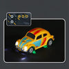Voiture RC Mini Coccinelle Rétro avec Remorque
