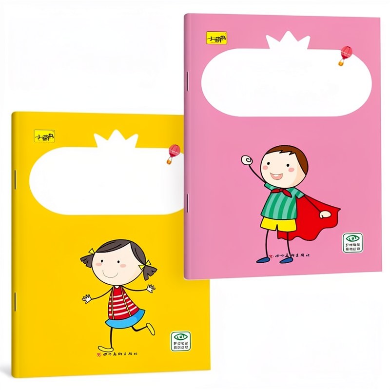 Alphabet- & Zahlen-Schreibheft für den Kindergarten