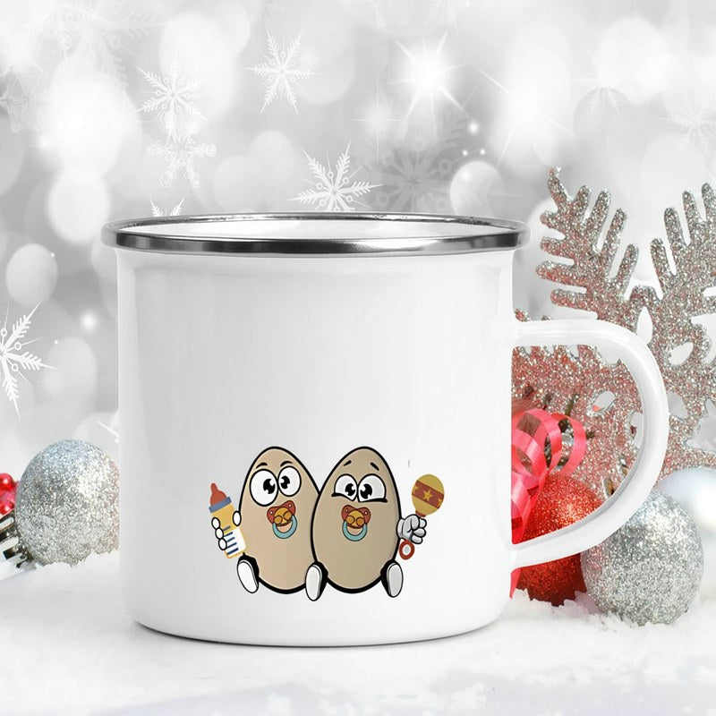 Dad Joke Enamel Coffee Mug
