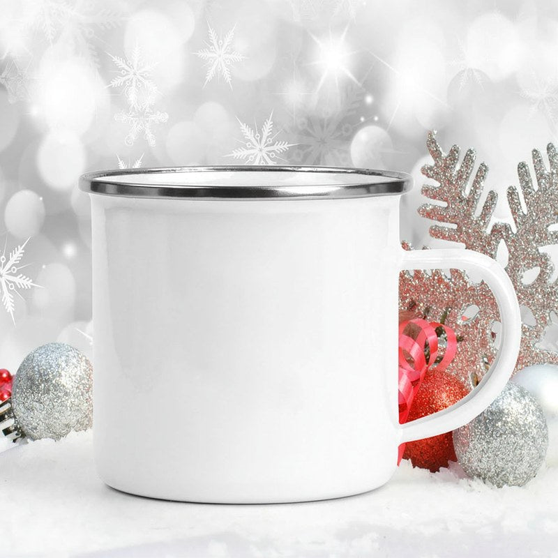 Dad Joke Enamel Coffee Mug