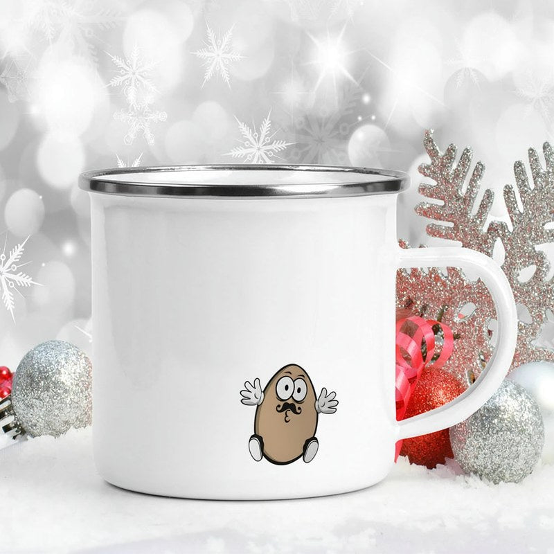 Dad Joke Enamel Coffee Mug