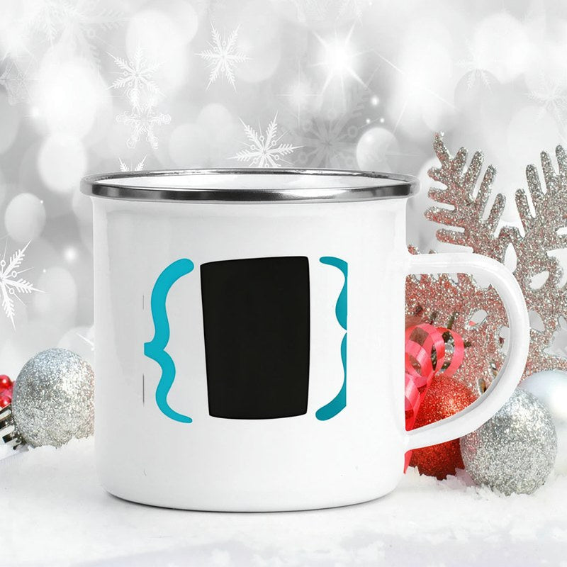 Dad Joke Enamel Coffee Mug