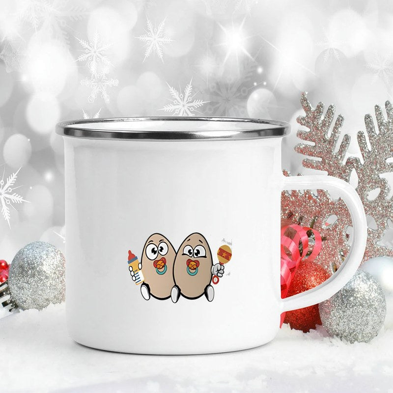 Dad Joke Enamel Coffee Mug