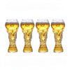 Trophy-Shaped Glass Beer Mug