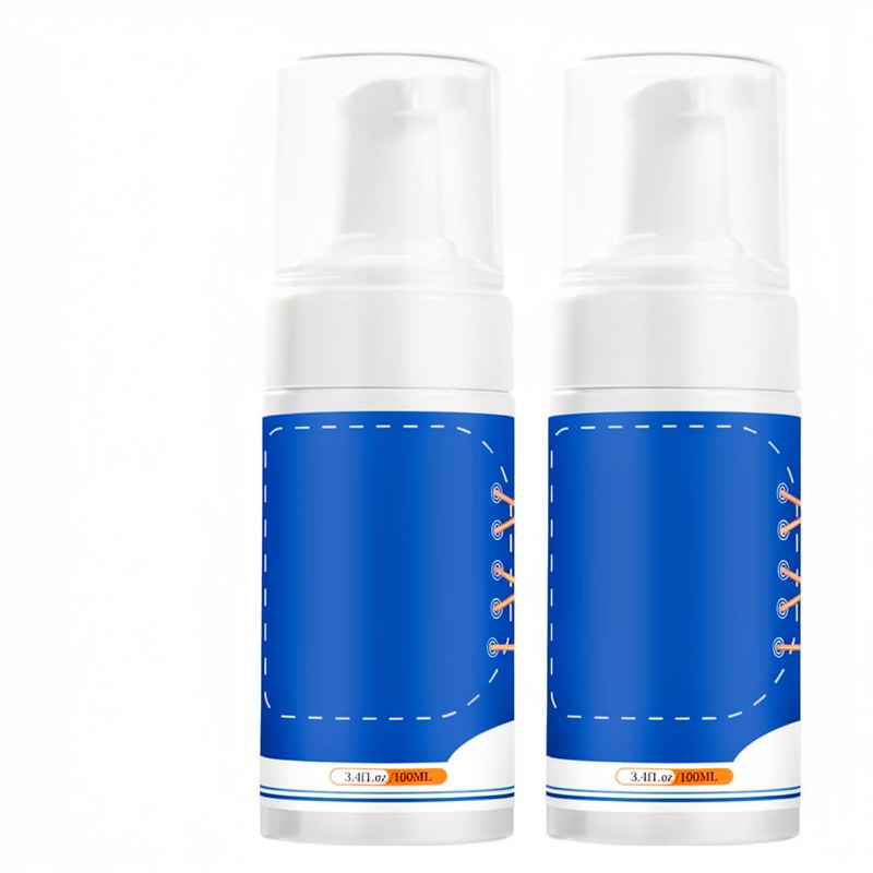 White Shoe Cleaner Foam for Sneakers & Leather
