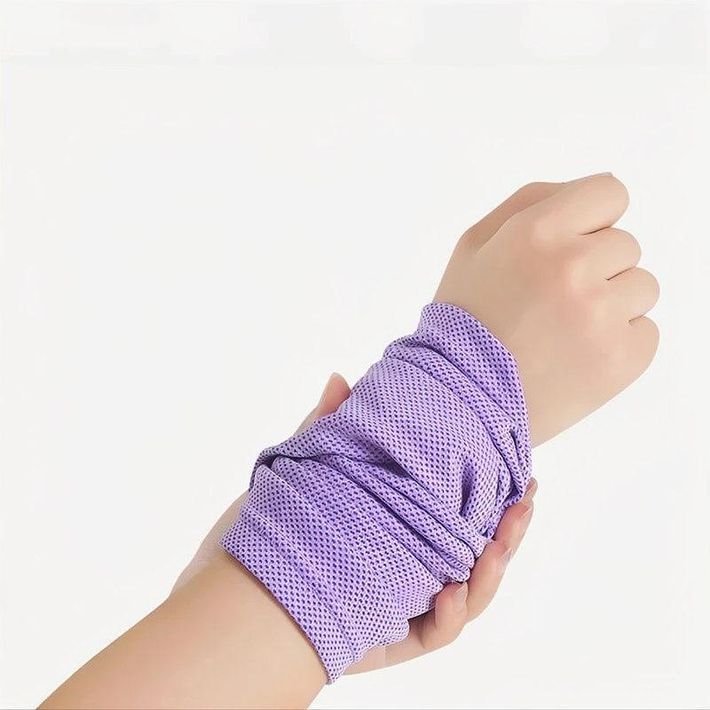 Serviette de refroidissement à séchage rapide pour sports et activités extérieures