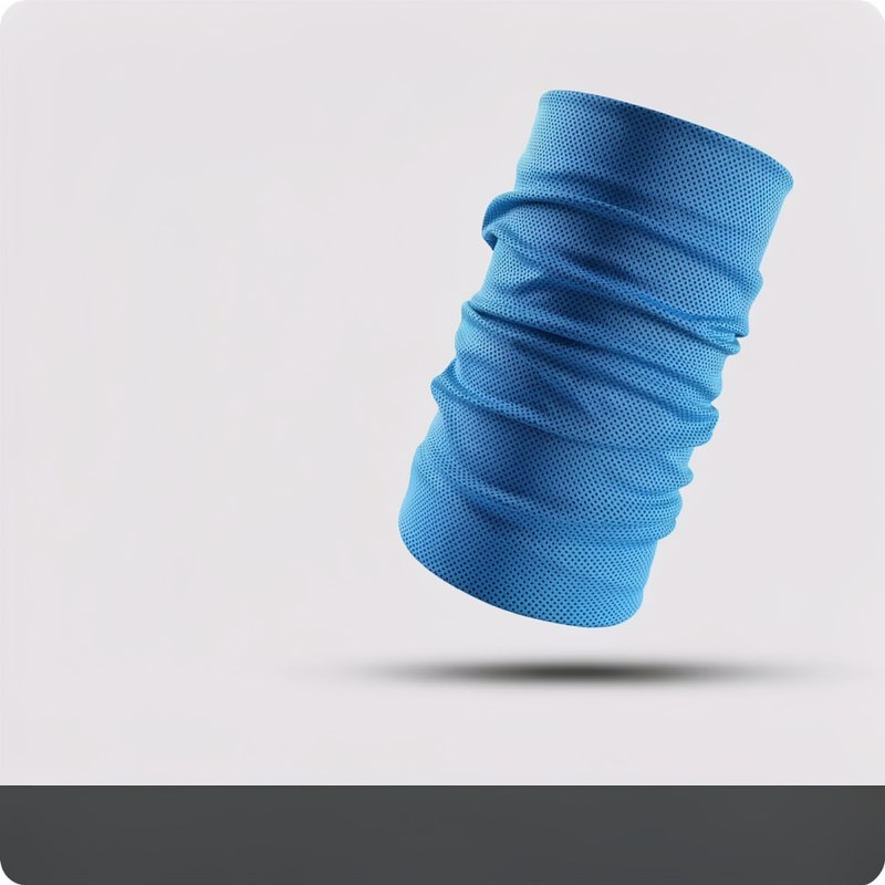 Serviette de refroidissement à séchage rapide pour sports et activités extérieures