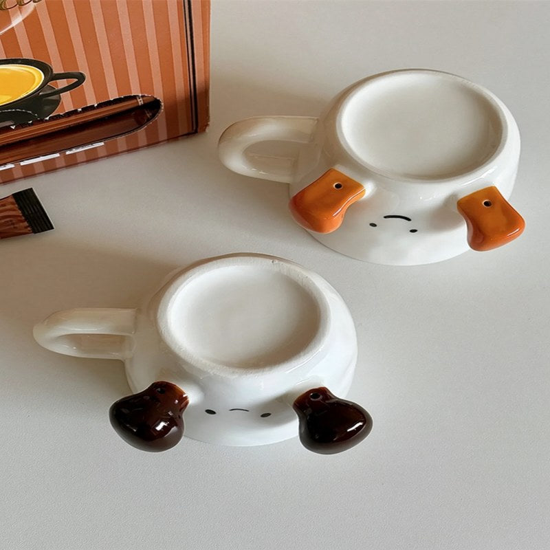 Happy Face Ceramic Coffee Mug