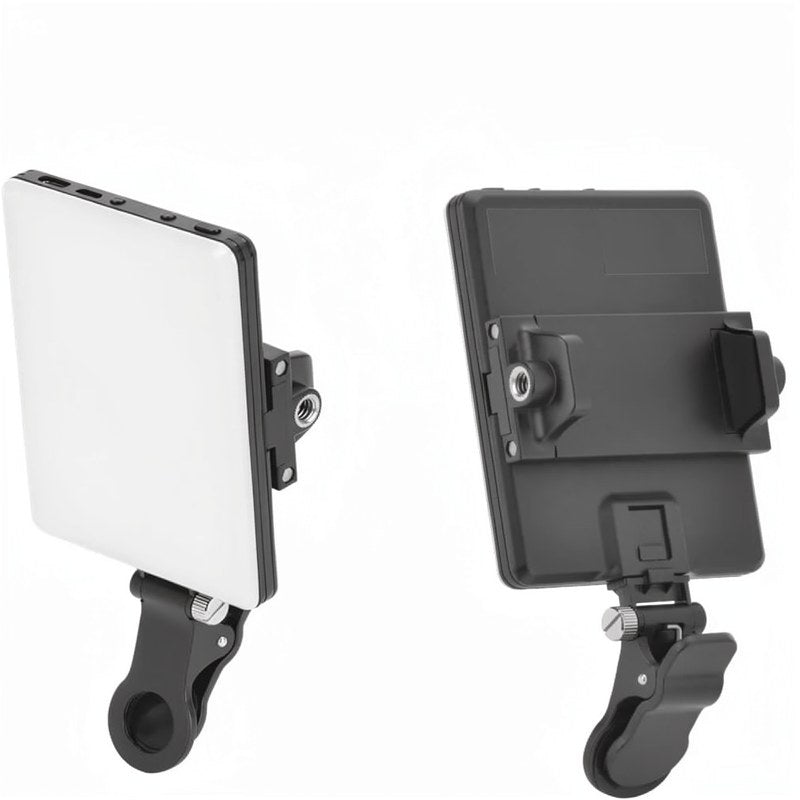 Luz LED Portátil con Pinza para Selfies