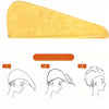 Microfaser-Haartuch-Wickel