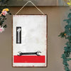 Funny Garage Rules Metal Wall Sign