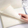 B5 Flip-Top Spiral Notebook with Thick Lined Paper, Matte Cover & Page Dividers – Ideal for College Notes & Exam Prep