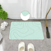 Non-Slip Cotton Bath Mat with Strong Suction