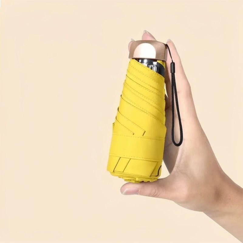 Compact 5-Fold Pocket Umbrella