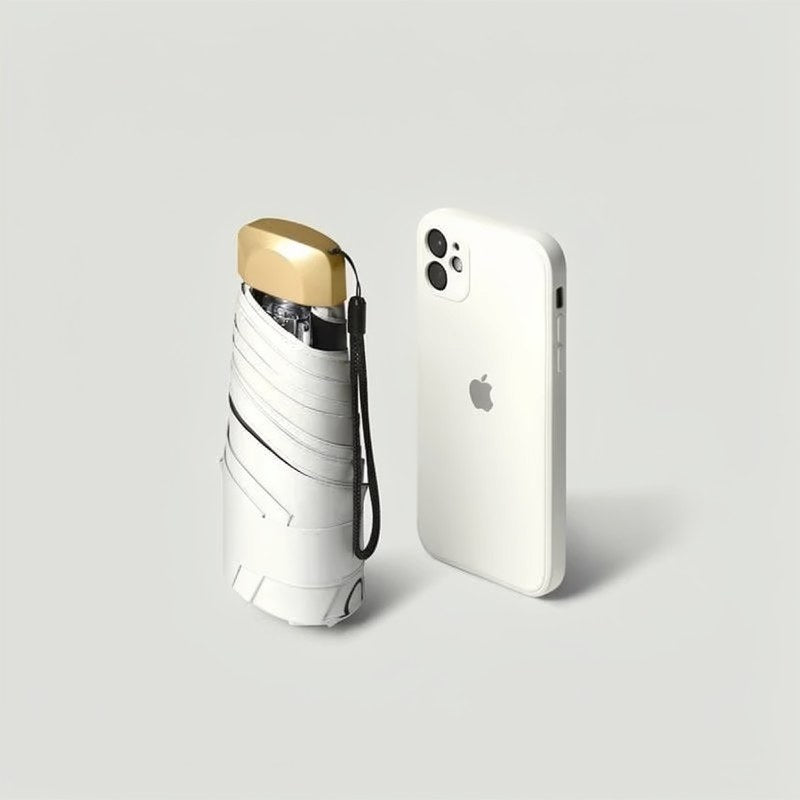Compact 5-Fold Pocket Umbrella