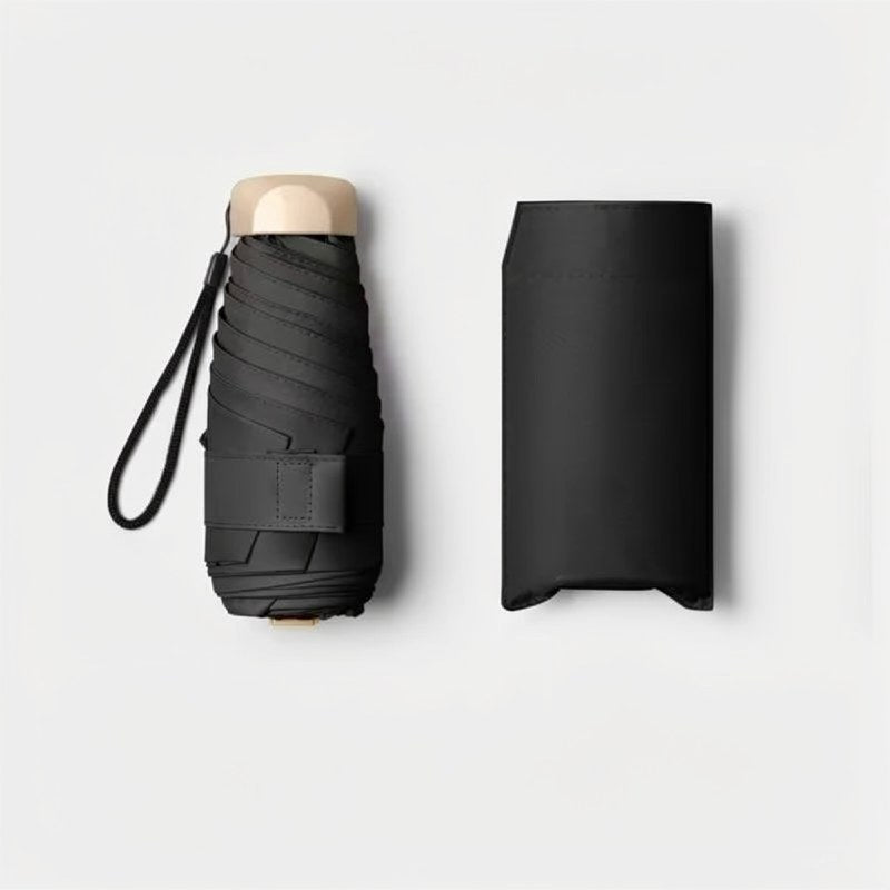 Compact 5-Fold Pocket Umbrella