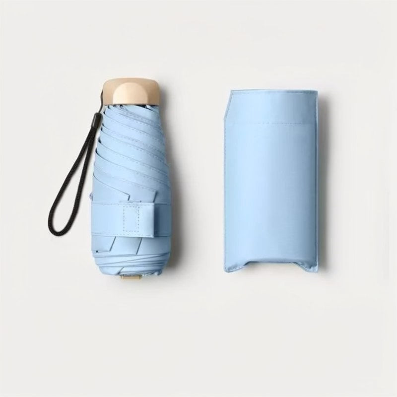 Compact 5-Fold Pocket Umbrella