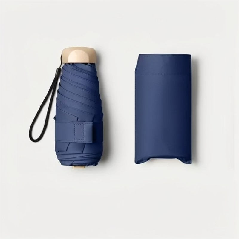 Compact 5-Fold Pocket Umbrella
