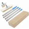Long-Handle Steel Wire Garden Brush for Weeding and Ground Cleaning