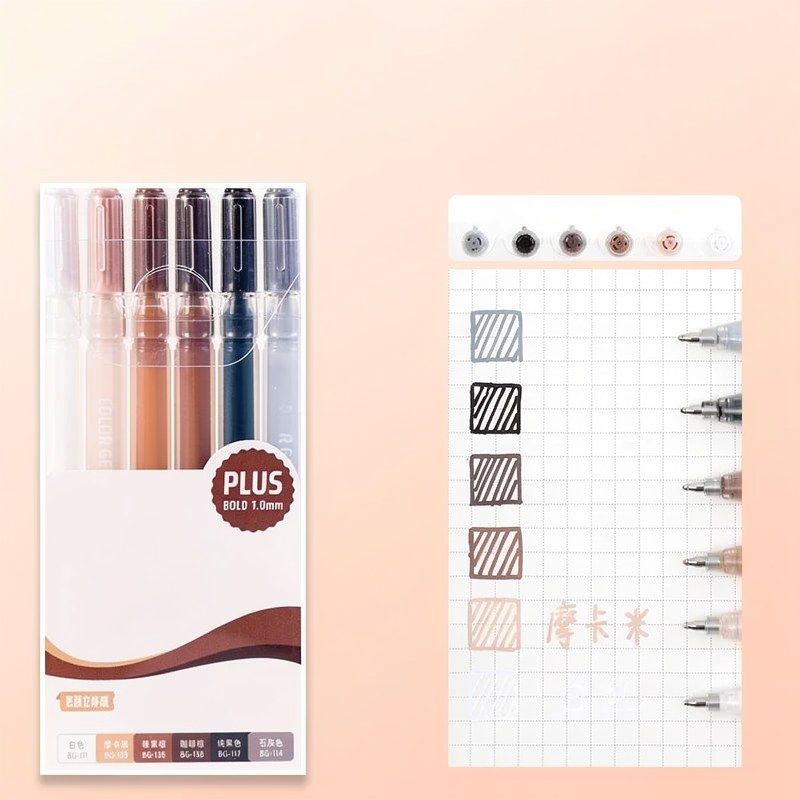 Acrylic Gel Pen Set with Sliding Tray