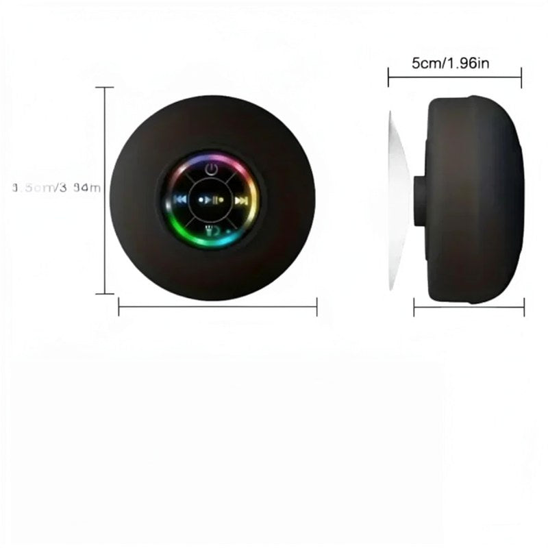 Enceinte Bluetooth Compacte avec Ventouse & Étanchéité IPX4
