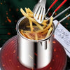 Stainless Steel Deep Fryer with Basket