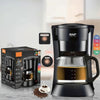 Compact Drip Coffee Maker with Reusable Filter