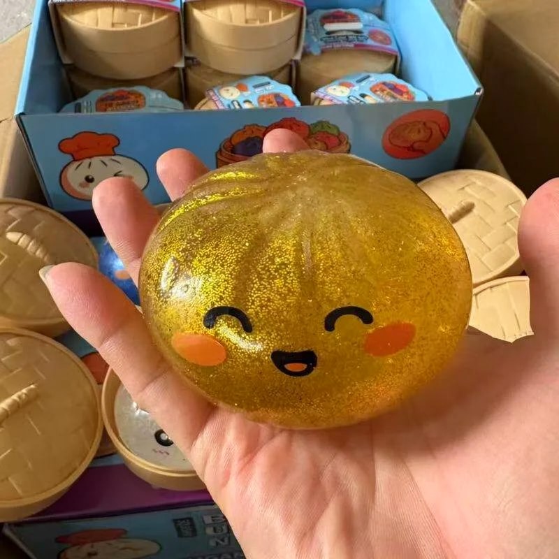 Cute Cartoon Bun Squishy Toy