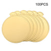 Gold Disposable Cake Boards for Dessert Display