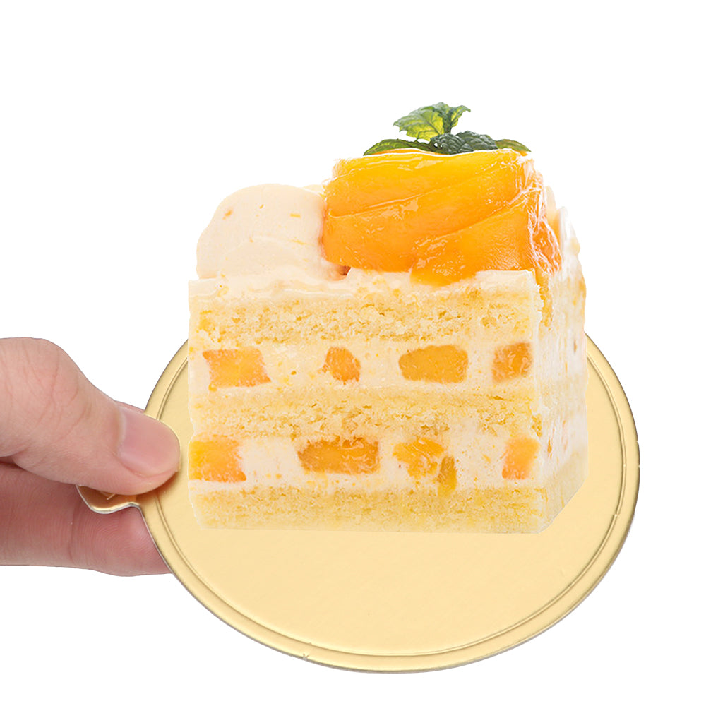 Gold Disposable Cake Boards for Dessert Display