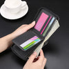 Personalized Engraved Leather Wallet for Men with Coin Pocket
