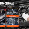 A professional thread repair kit is shown with various components like engine blocks and cylinder heads in an automotive cont