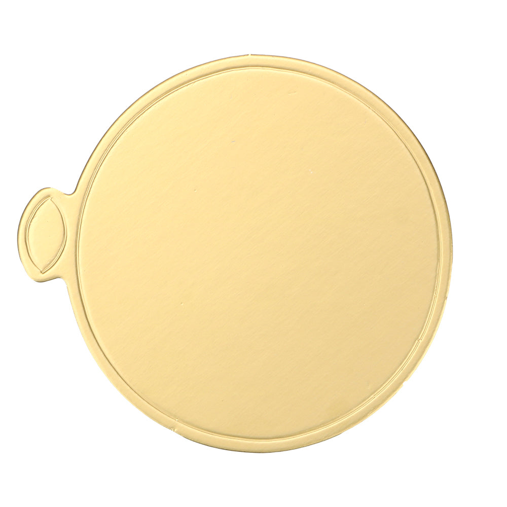 Gold Disposable Cake Boards for Dessert Display